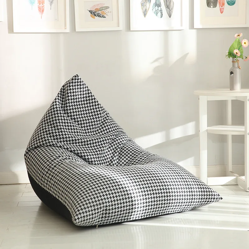 

Lazy Sofa Cover Without Core Polyester Jacquard Casual Bedroom Modern Afternoon Nap Tatami Reading Chair High Quality