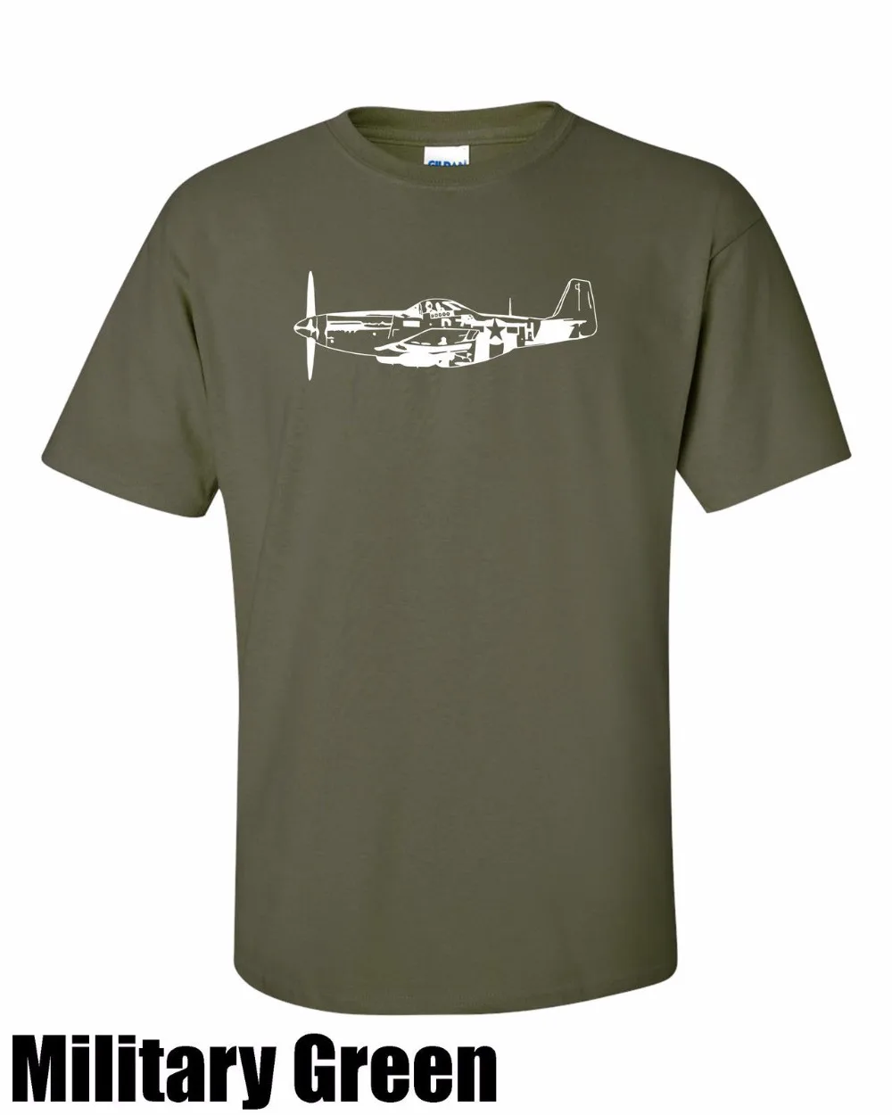 Men T Shirt 2019 T Shirt Fashion T-Shirt Pure Cotton Men P51 Crazyflight Short Sleeve Button Up T-Shirts Sweatshirt
