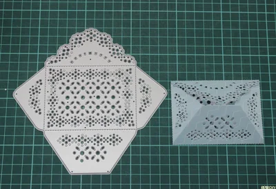 Lace Envelopes Metal Die Cutting Scrapbooking Embossing Dies Cut Stencils Decorative Cards DIY Album Card Paper