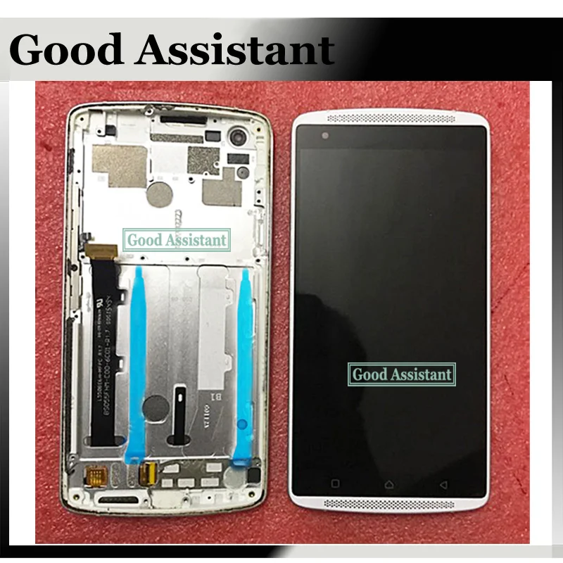 

Original White 5.5" For Lenovo Vibe X3 / Lemon X X3c50 X3c70 X3a40 Full LCD DIsplay Touch Screen Digitizer Assembly With Frame