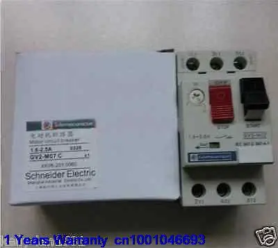 

DHL/EUB 5pcs Original for OMRON GV2-M07C 1.6-2.5A Motor Circuit Breaker NEW IN BOX 15-18