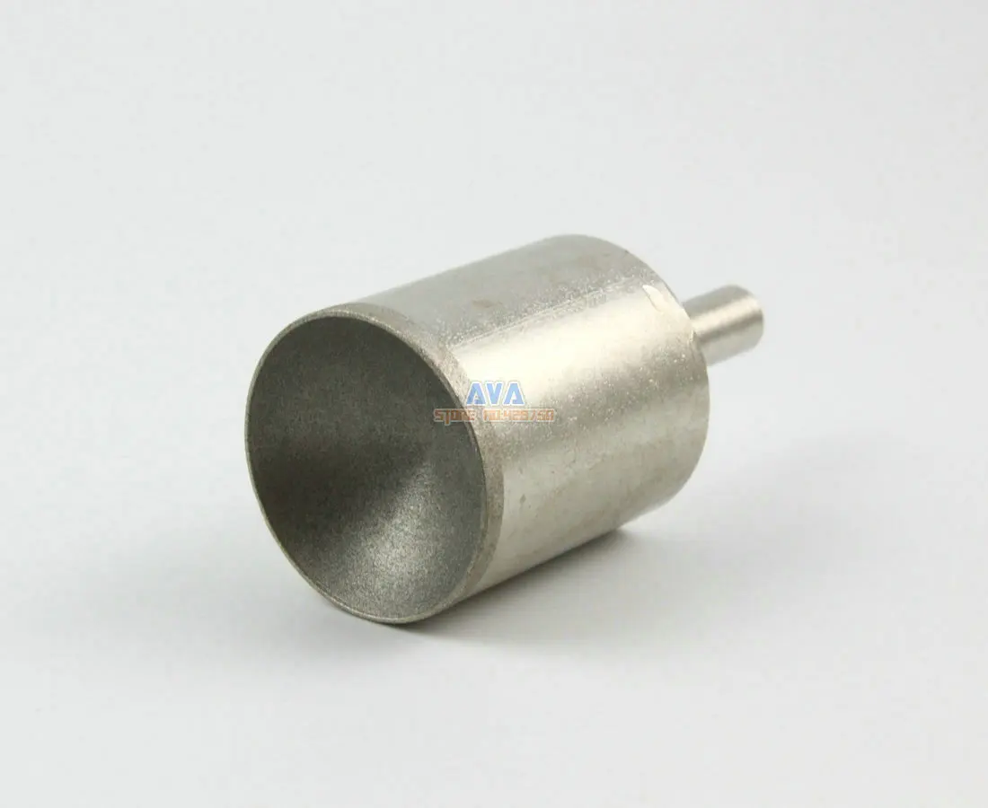 

2 Pcs 24mm Diamond Mounted Point Spherical Concave Head Grinding Bit Grit 600