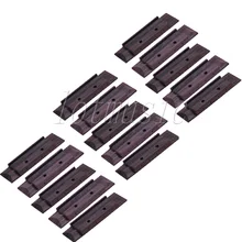 30pcs Новый 4-струнный Укулеле мост деревянный с ушка точка инкрустация