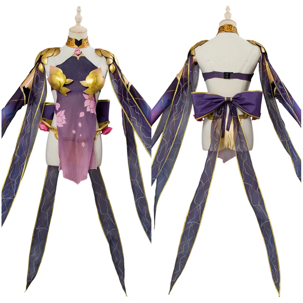

FGO Cosplay Costume Fate Grand Order Assassin Kama Cosplay Costume Full Set Halloween Carnival Party Clothes For Women Girls
