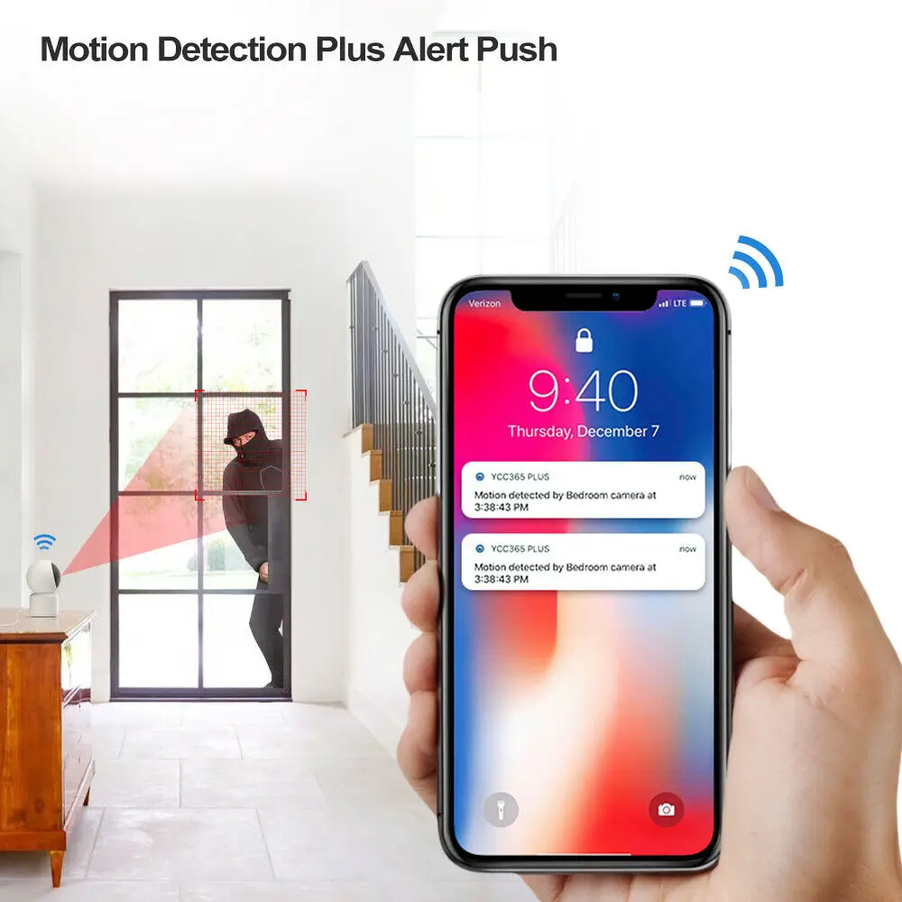 IP камера Luowice 2 МП 1080P Wi Fi 1080p|Камеры видеонаблюдения| |