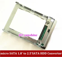 1 шт. Бесплатная доставка Micro SATA 1.8 »до 2.5» HDD конвертер SSD 1.8 дюйма твердых жесткий диск защитить поле a1186 a1289