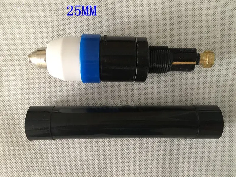 P80 vertical Plasma cutter torch head. Torch pipe diameter 25mm-in