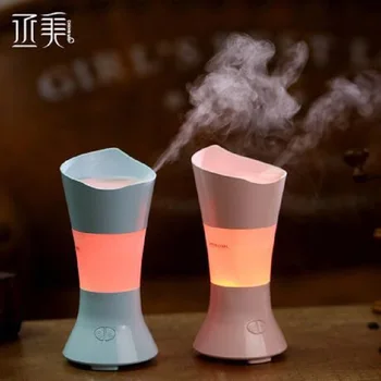 

Ultrasonic Humidifier Flower Fairy Colorful Aromatherapy Cool Mist Humidifier with Fliter Air Purifier Humidifier for Hotel
