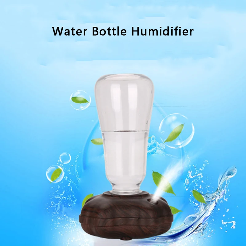

USB Water Bottle Humidifier Car Essential Oil Defuser Portable Charger Mini Aroma Diffuser Air Humidificador Cool Mist Maker