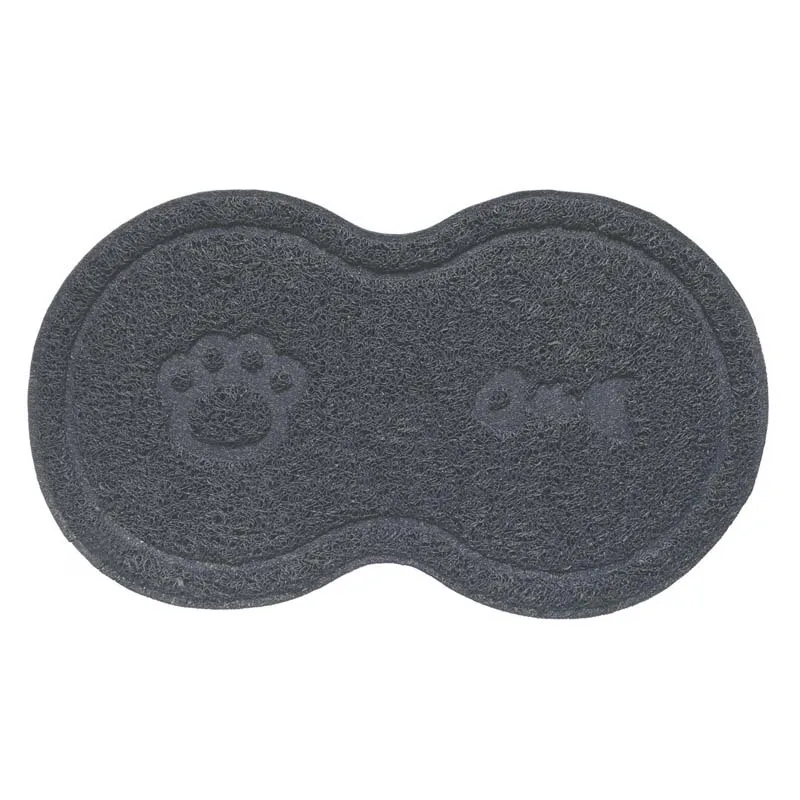 

Pets Dog Cat Litter Mat Kitten Dish Feeding Bowl Placemat Tray Tidy Anti-Slip Pad 899