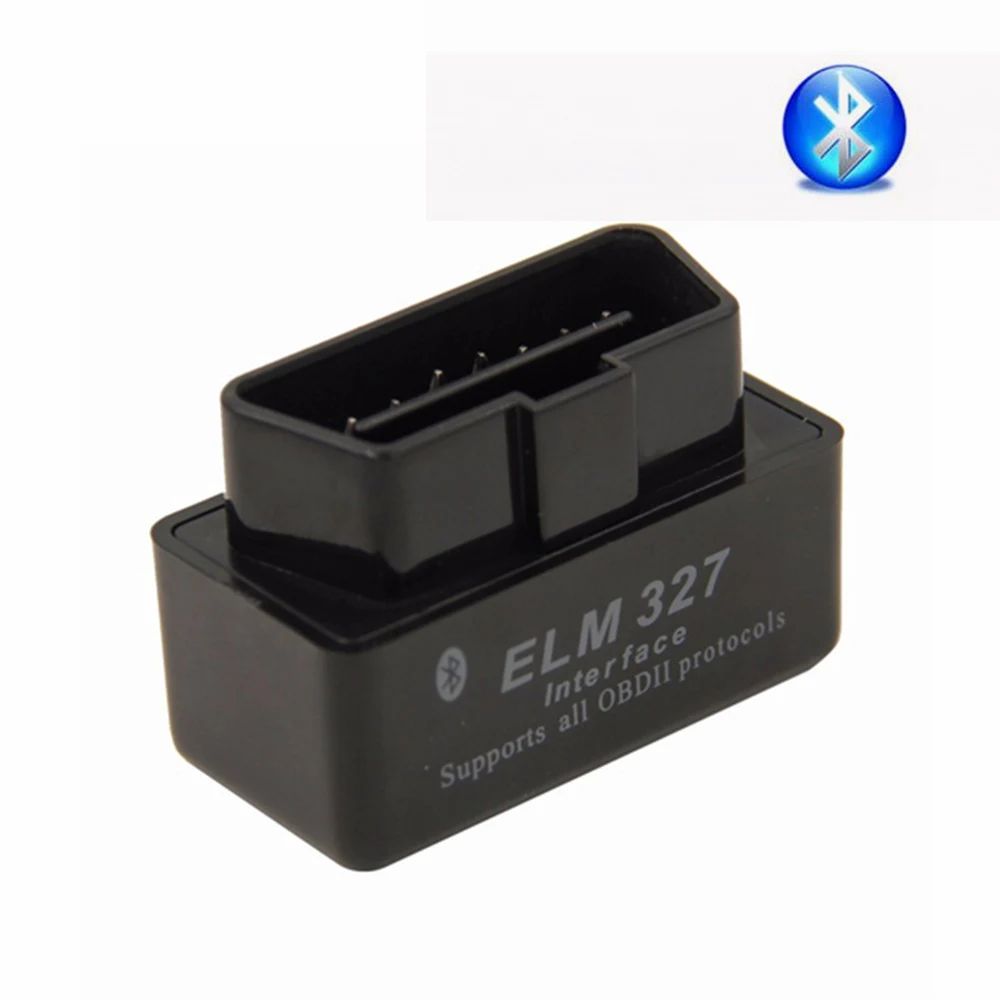 buy car inspection equipment 2021 New Made Mini ELM327 Bluetooth Interface V2.1 OBD2 Auto Diagnostic-Tool ELM 327 Works ON Android Torque/PC v 2.1 BT adapter car battery charger price Code Readers & Scanning Tools