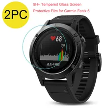 2 шт протектор экрана из закаленного стекла для Garmin Fenix 5 gps часы защитное стекло без пузырьков взрыв устойчивая к царапинам пленка