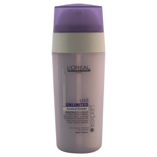 Serie Expert Liss Unlimited Keratinoil Complex Serum by L'Oreal Professional for Unisex - 1.02 oz Serum