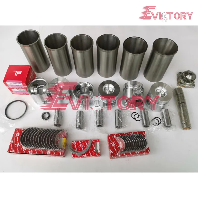 

For Toyota 11Z Engine rebuild kit 11Z piston+ ring set+Liner +gasket kit+bearing+valve kit+water pump+oil pump