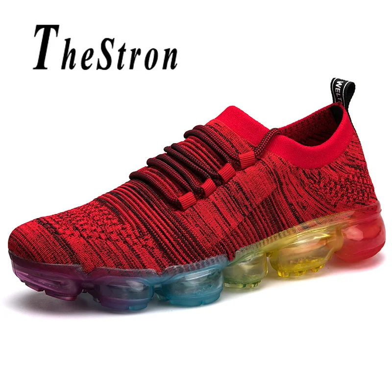

Luxury Brand Man Running Shoes Black Gray Mens Mesh Sneakers Low Top Sneakers China Breathable Trainers Shoes For Men