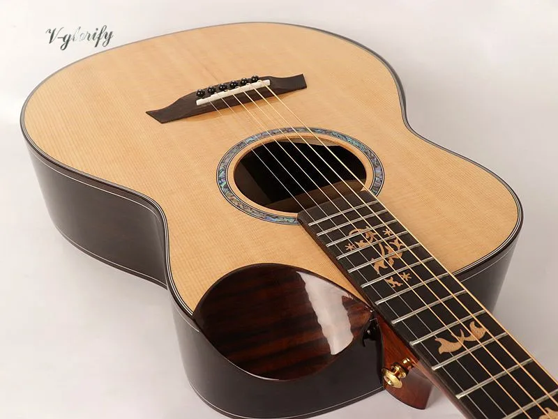 36 inch Fingerboard carving acoustic guitar with corner guard free shipping 36 inch Fingerboard carving acoustic guitar with corner guard free shipping