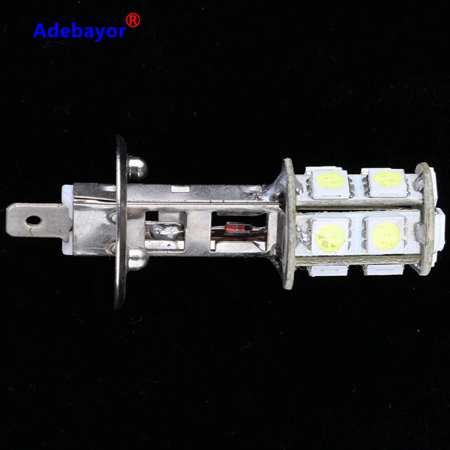 20 X Автомобильный H1 5050 SMD 13 светодиодный противотуманный фонарь для автомобиля DRL