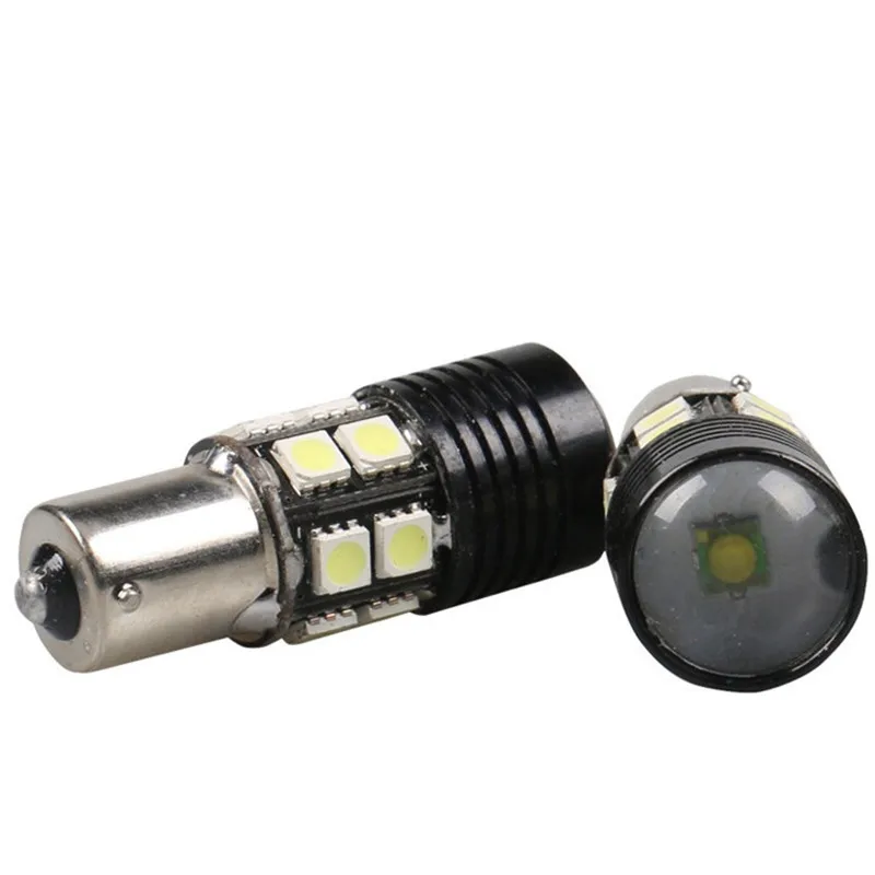 

light bulbs for cars CANBUS black front reversing light 1156 1157 5050 12 light Highlight 12v LED car lights Car accessories