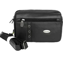 Мужские сумки на пояс из натуральной кожи золотого и кораллового цвета, повседневные дорожные сумки через плечо, мужские кошельки, портмоне