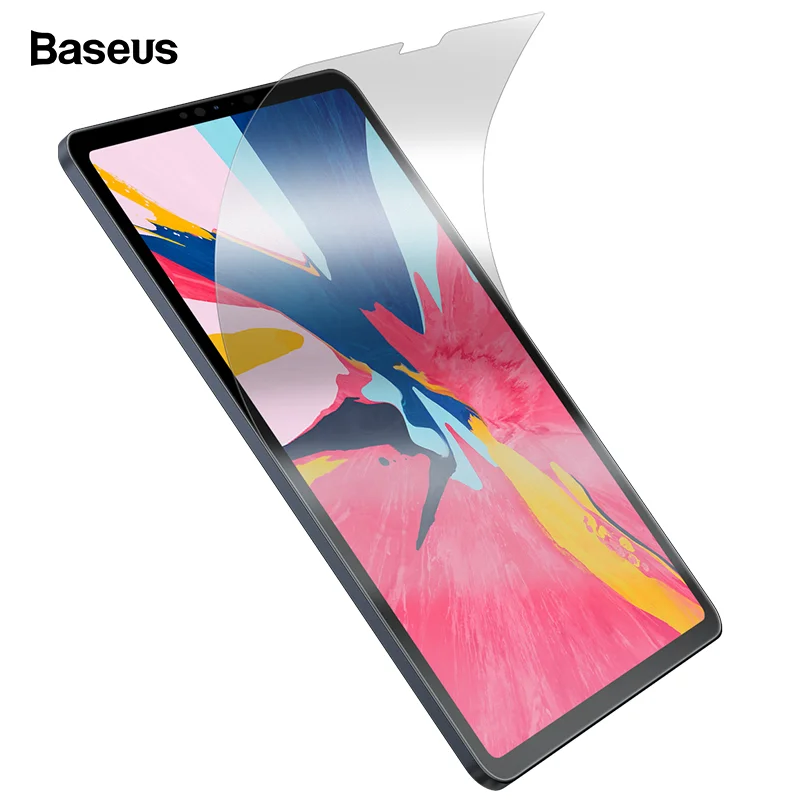 

Baseus Paper Like Screen Protector Film Matte PET Anti Glare Portect Painting Film For iPad Pro 2018 12.9 11 10.5 9.7 7.9 inch