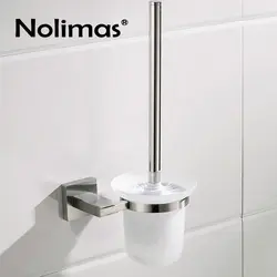 SUS 304 нержавеющая сталь держатель для туалетной щетки для ванной комнаты хромированный эффект туалетной щетки держатель для туалетной