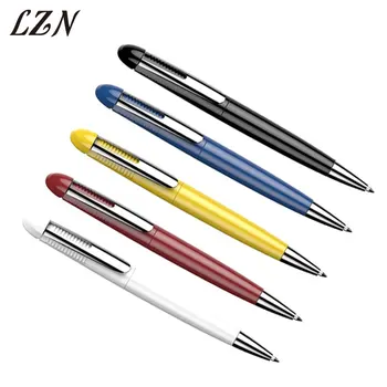 

LZN Luxury Plastic Press Pen Ballpoint Pen For Business Gifts Writing Office School Supplies Material Stationery Free Shipping