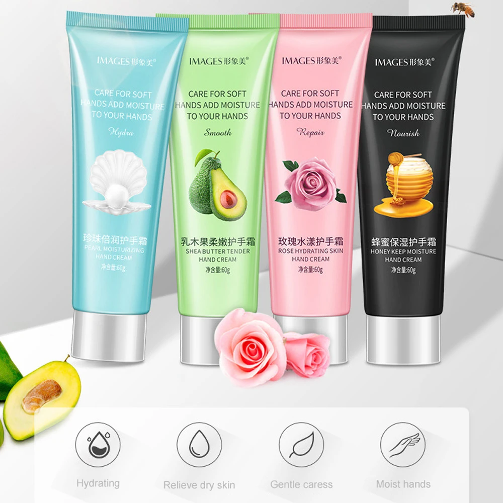 

Hand Cream Mini Cute Hand Lotions Nourishing Anti-Aging Hand Feet Care Cream for Men Women Whitening Moisturizing