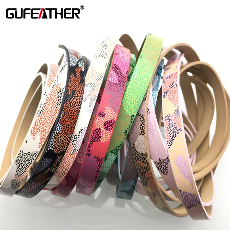 

GUFEATHER P57/10MM/Diy color PU leather cord/jewelry accessories/jewelry findings/cord/embellishments/100-120CM