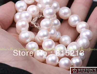 

ddh001575 LARGE 10.5-11.5MM NATURAL WHITE CULTURED PEARL NECKLACE