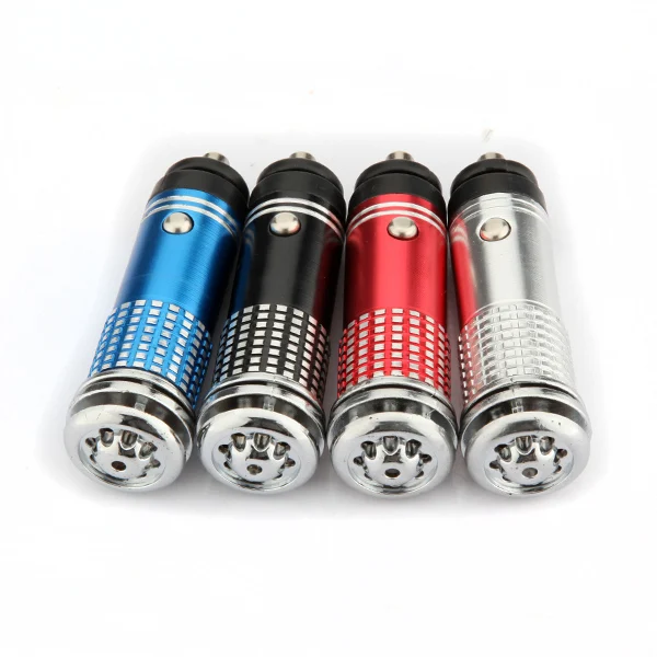 

12V Auto Car Mini Air Fresh Purifier Oxygen Bar Ionizer Cleaner Freshner Ozone