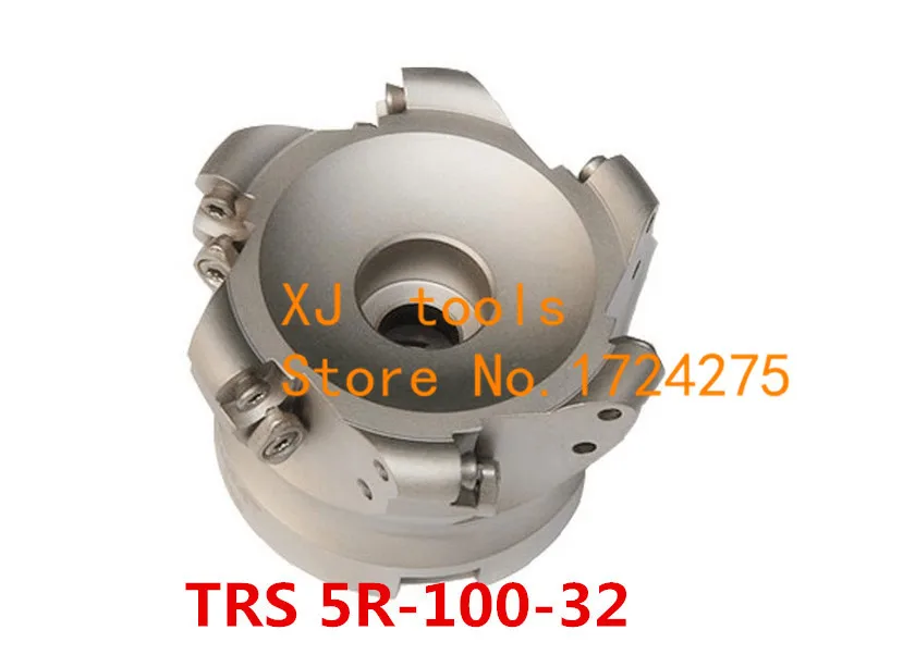 TRS 5R 100 32 6T, round nose surface CNC milling cutter,milling cutter