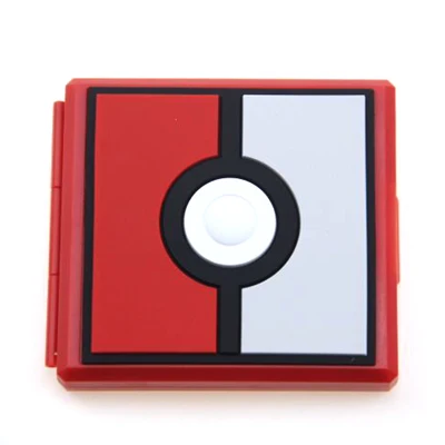 Новинка, чехол-коробка для игровой карты серии NS Premium, защитный чехол для хранения игр и карт Micro SD, игровые аксессуары - Цвет: Red white
