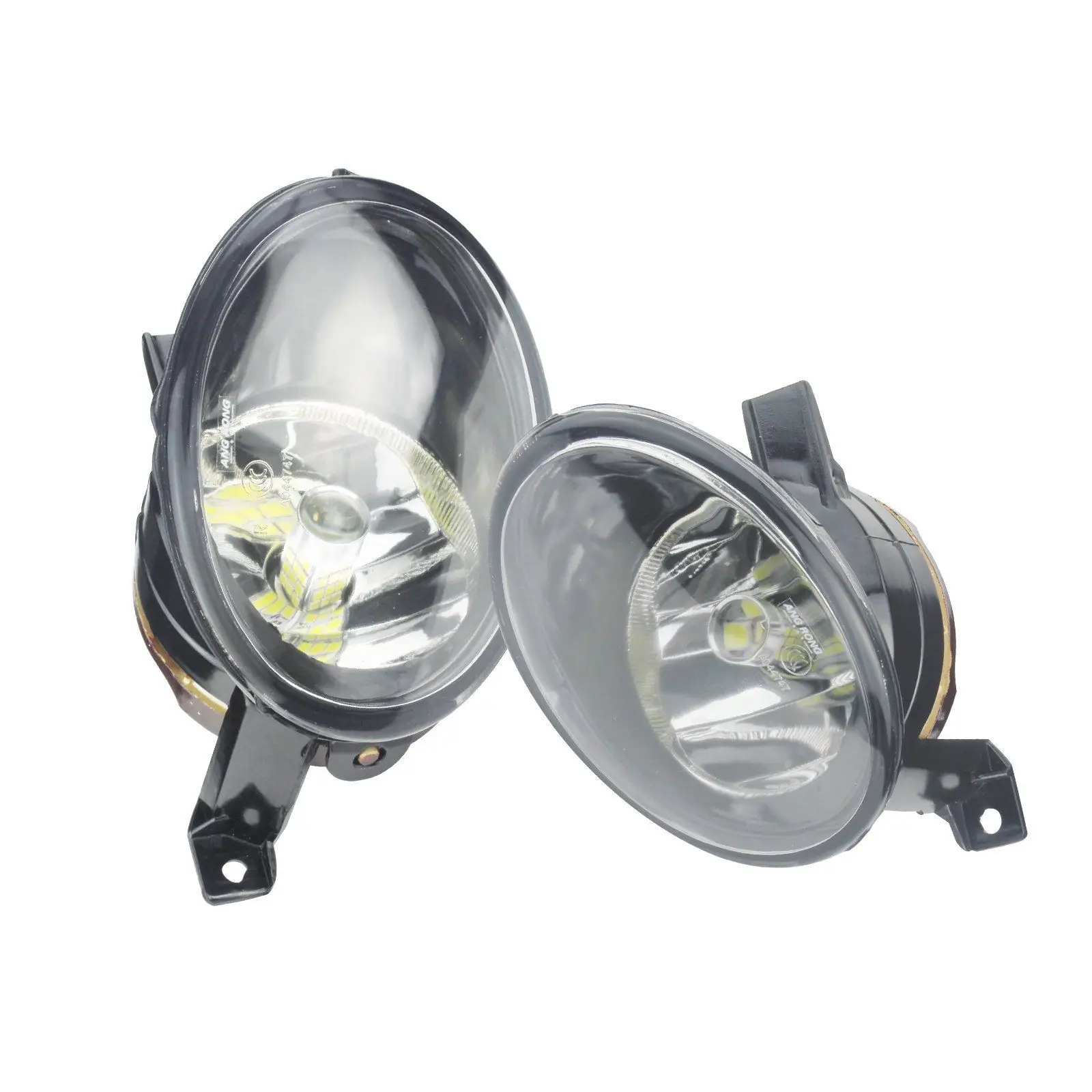  ANGRONG 2 x Updated Front Fog light Lamp 45W SAMSUNG LED Bulb L&R White For VW Golf 6 Plus 09-12 - 32916389979