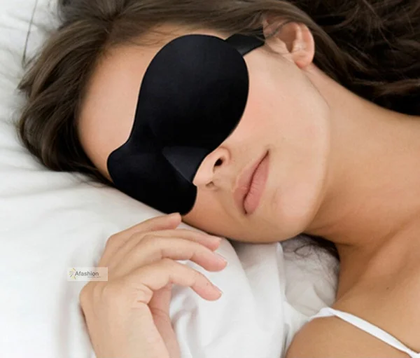 3D маска для сна с повязкой на глаза, мягкая, с повязкой на глаза, покрытие для сна, отдых в путешествии, ночная маска для сна, легкая регулировка, тушь для ресниц, прокладки