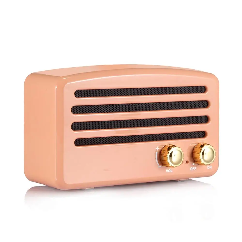 Портативный FM радио T5 Ретро ABS ностальгические мобильный телефон аудио радио мини Bluetooth4.2+ EDR Class2 Динамик с TF Порты и разъёмы - Цвет: 2