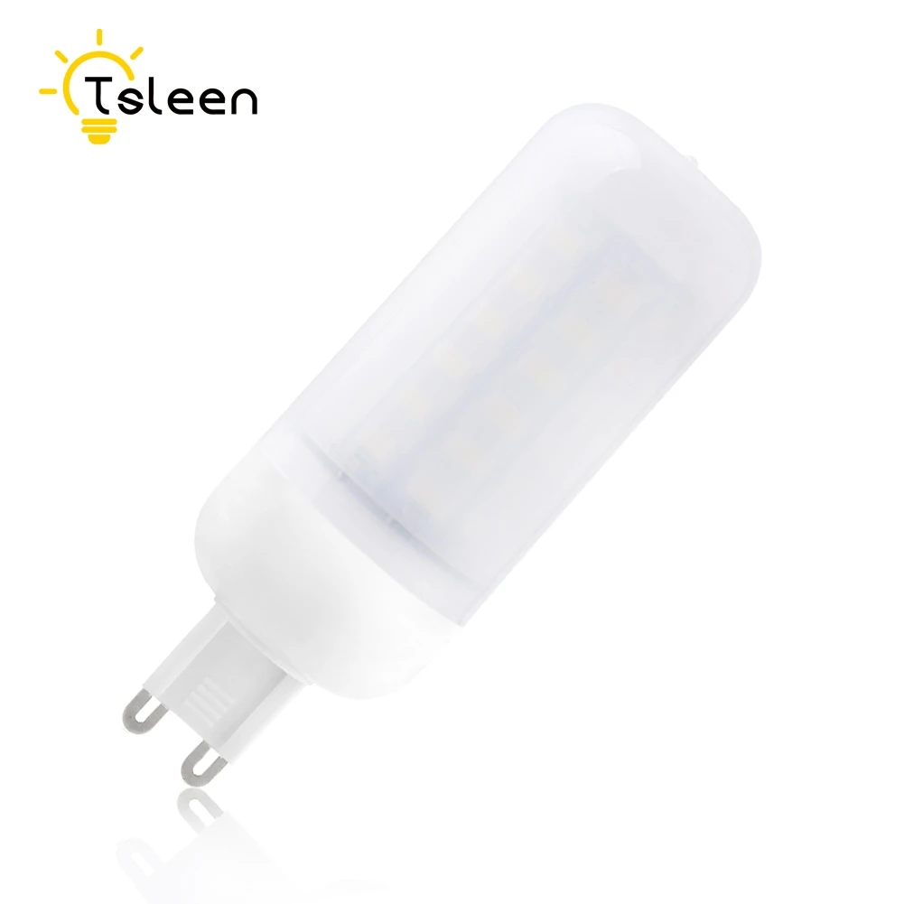 TSLEEN 10x Высокая яркость 5730 SMD E27 G9 светодиодный кукурузная лампа E14 B22 GU10 молочно-белый 110V 220V 7 Вт, 9 Вт, 12 Вт, 15 Вт, 20 Вт, 25 Вт Светодиодный светильник