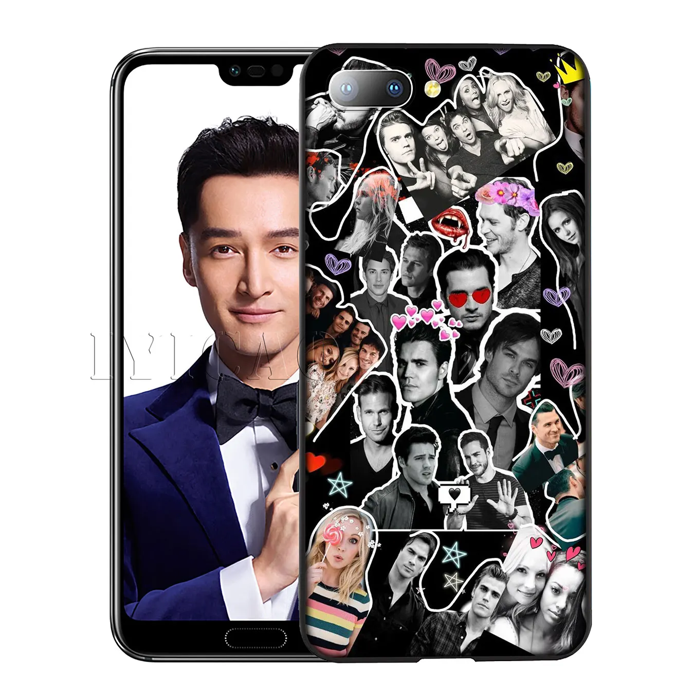 IYICAO Дневники вампира Иан Сомерхолдер силиконовый мягкий чехол для Huawei Y7 Y6 Prime Y9 2018