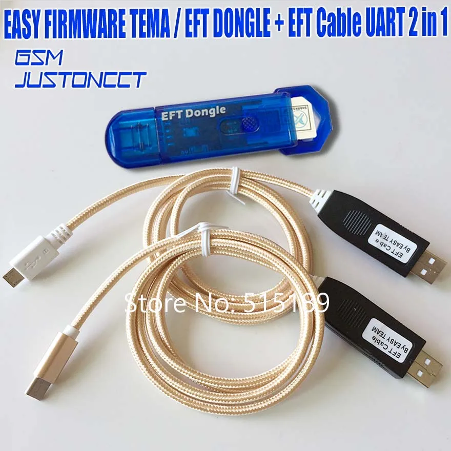 EFT DONGLE + CABLE - GSMJUSTONCCT -C12