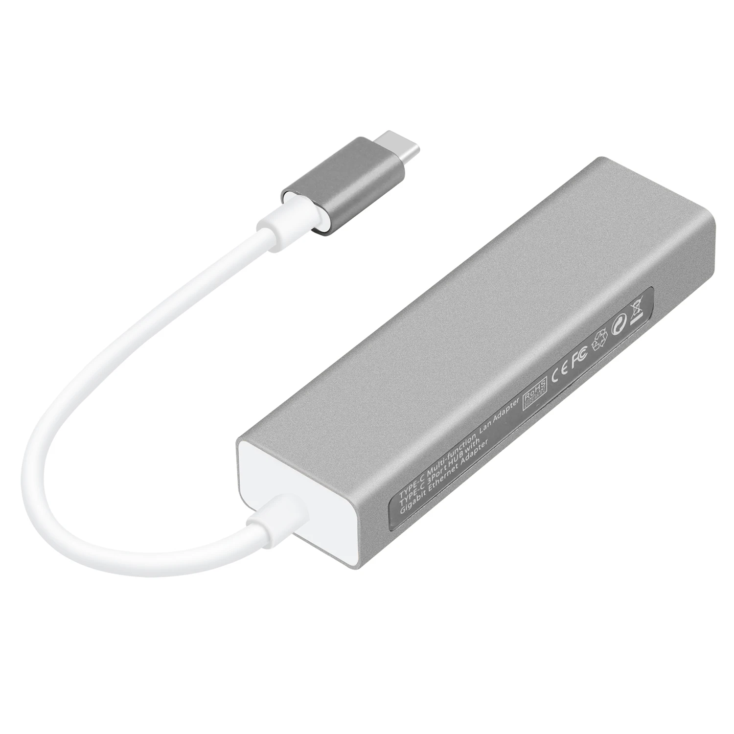 GOOJODOQ USB C концентратор Gigabit Ethernet Rj45 Lan адаптер usb type C к USB 3,0 концентратор 10/100/1000 сетевая карта для MacBook ChromeBook