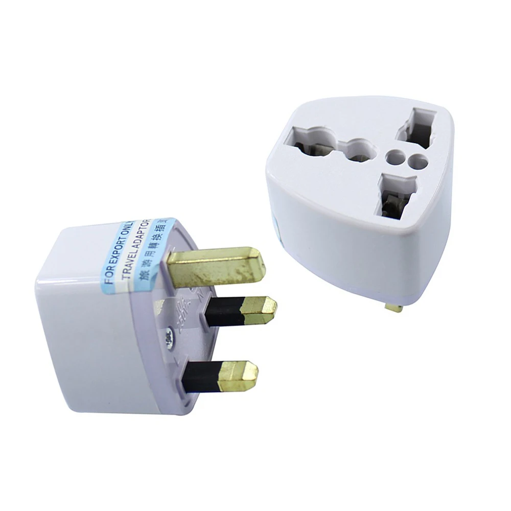 10pcs US/EU/AU to UK Travel Converter AC Power Plug Adapter, 3 Pin AC Power Plug Adaptor