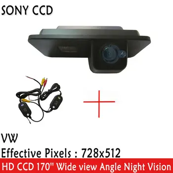 

wrieless Car Rear View camera HD Night Version Backup SONY CCD car Camera FOR VW GOLF 4 5 6 MK4 MK5 EOS LUPO BEETLE Superb