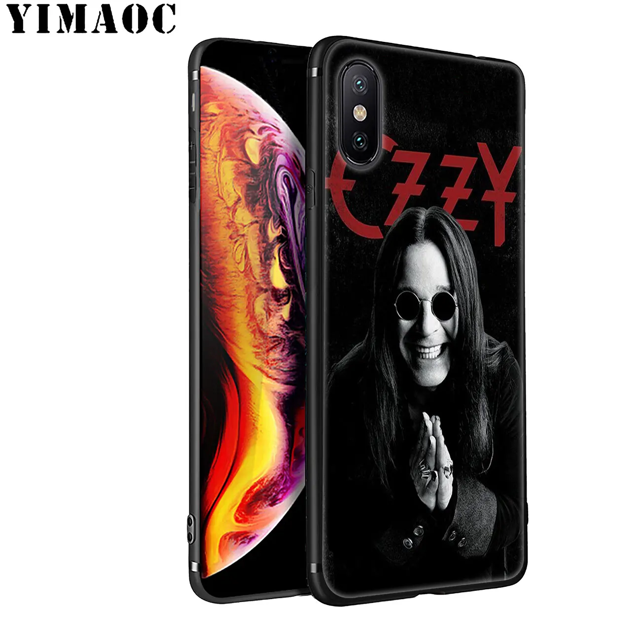 Мягкий силиконовый чехол YIMAOC Ozzy Осборна для iPhone 11 Pro XS Max XR X 6 6S 7 8 Plus 5 5S SE 10 из ТПУ с