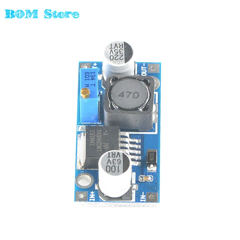 10 PCS DC-DC Step Down Converter Module LM2596 DC 4.0~40 to 1.3-37V Adjustable Voltage Regulator free shipping |