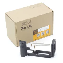 Xiletu LB-XT10 Г-образный быстросъемный кронштейн видеокамера вертикальная рукоятка для камеры с подсветкой Fuji Fujifilm X-T10 Arca Swiss Интерфейс 38 м