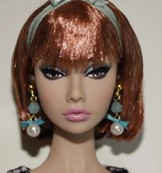 Hazy beauty Handmade Fashion Jewelry Earring Accessories For Barbie Fr 1 6 Dolls BBIEAR001