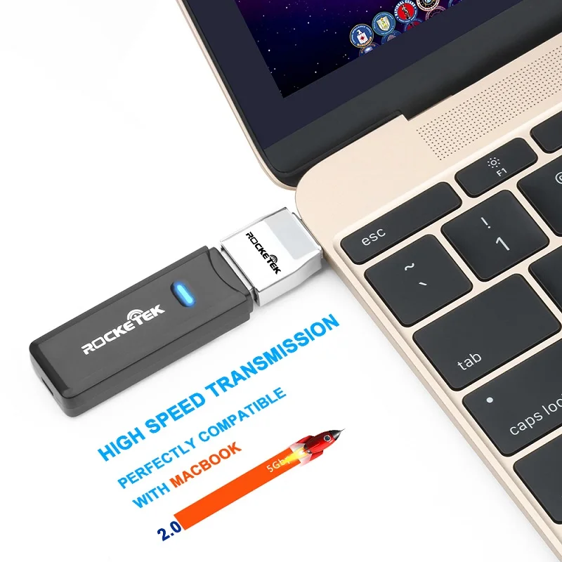 Rocketek Высокое качество USB 2,0 для type c OTG адаптер алюминиевый телефон тип-c аксессуары разъем для Xiaomi Oneplus LG Nexus 5X6 P