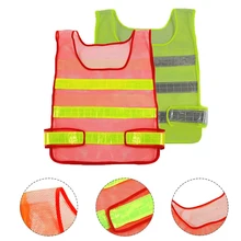 Светоотражающий жилет высокая видимость светоотражающий жилет безопасности Мульти Карманы Спецодежда жилет безопасности Предупреждение службы безопасности