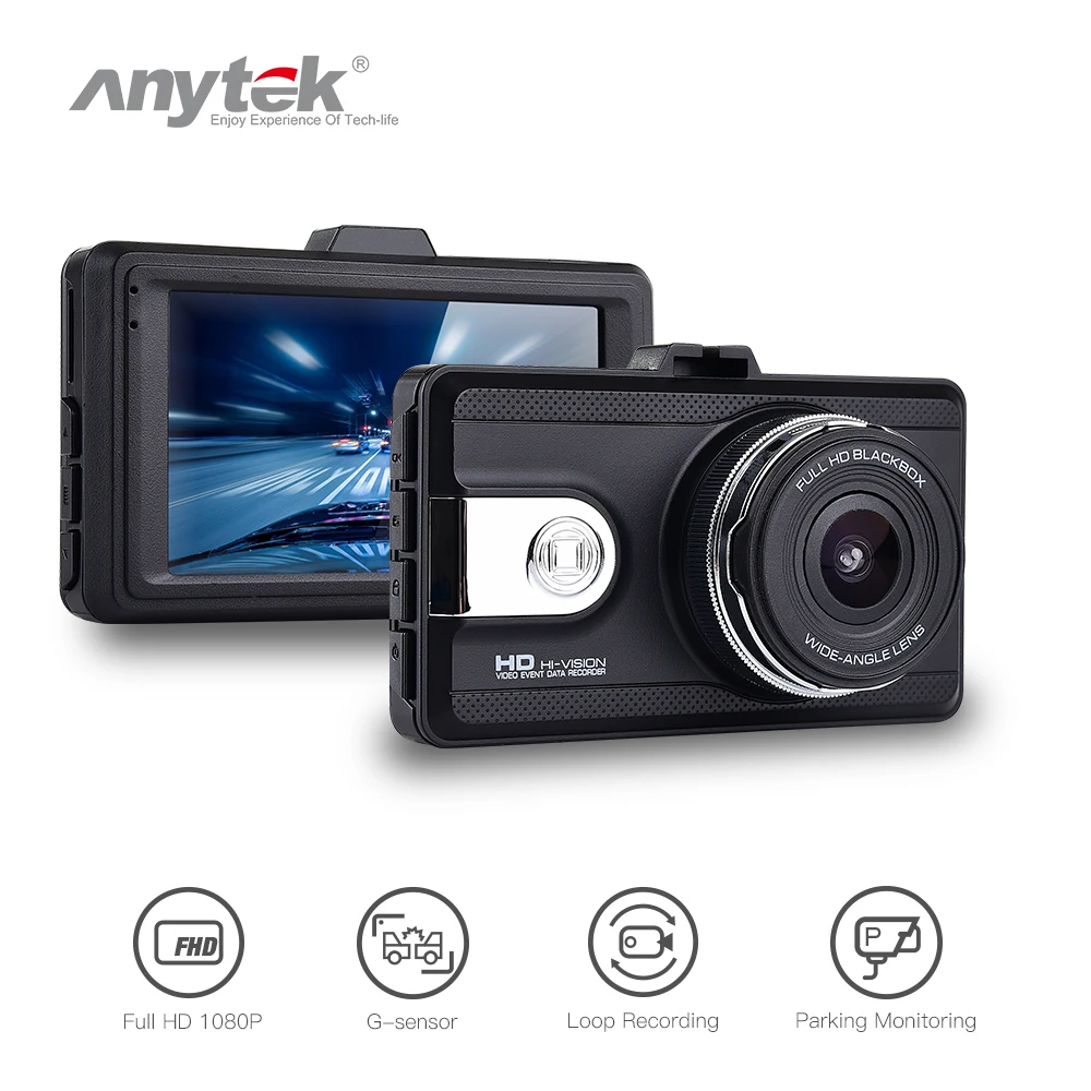 Anytek Q99P Full HD 3 inch Car DVR Dash Cam Portable Auto Video Registrator Recorder DVRS | Автомобили и мотоциклы