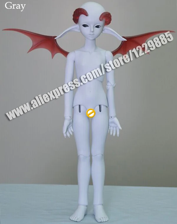 HeHeBJD fantasy doll Turb& Roxen- Black Fog Elves free eyes hot bjd free shipping size 1/4