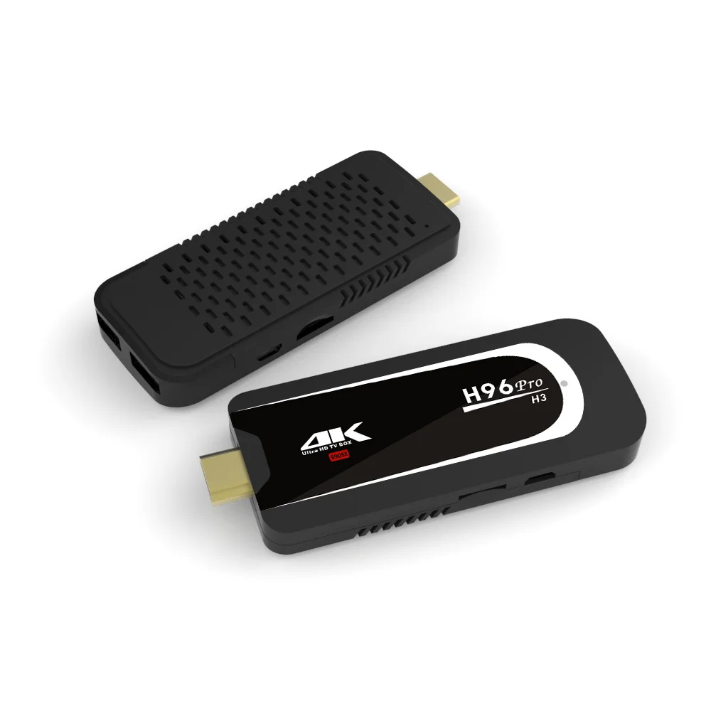 H96 Pro 4K Tv Stick Android 7.1 OS Amlogic S905X Quad Core 2G 16G Mini PC 2.4G 5G Wifi BT4.0 1080P HD Miracast TV dongle H96Pro